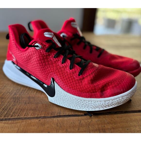 Nike Men Kobe Bryant KB Mamba Focus TB University Red Shoes AT1214 600 Size 9.5 - Picture 13 of 13